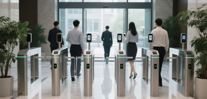 Innovation der Technologie für Fußgängerzugangstore