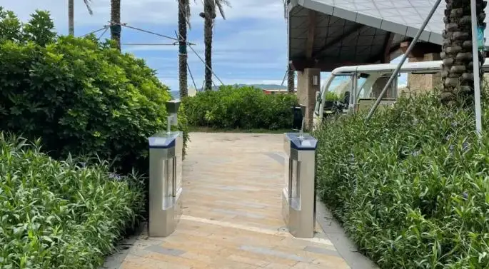 QR-Code Drehkreuz-Tor