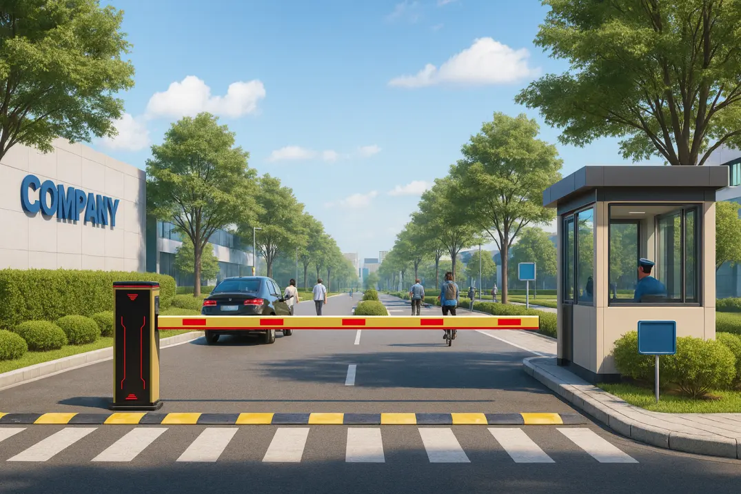 Automatisches Parksperren-Tor