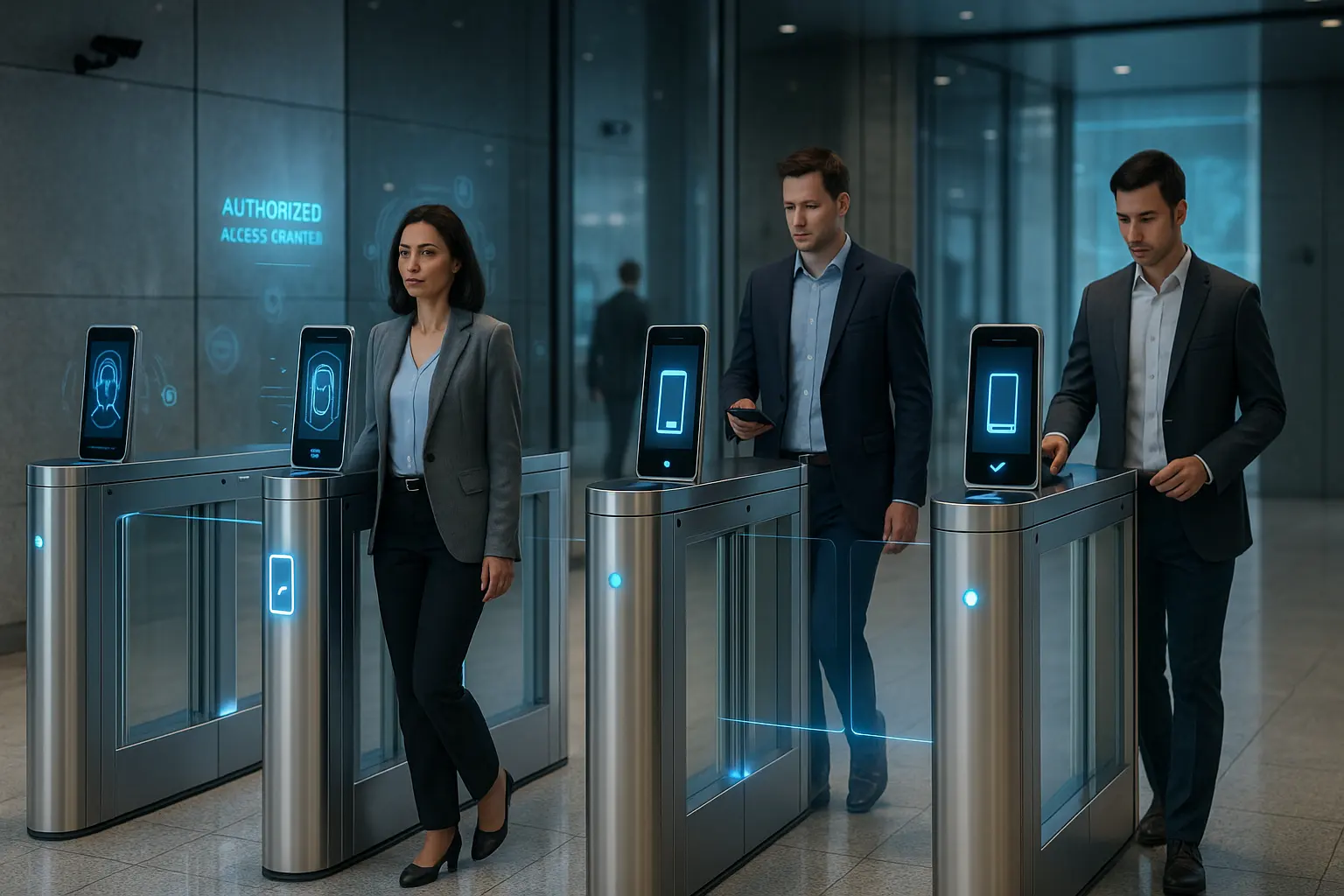 Intelligentes Zugangstor