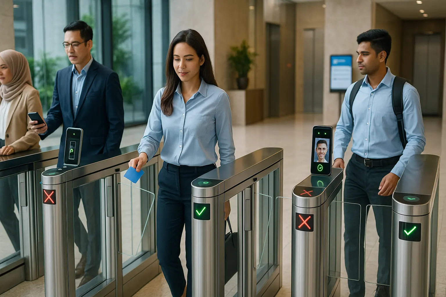 Malaysia-Eingangs-Schnelltor für Bürogebäude