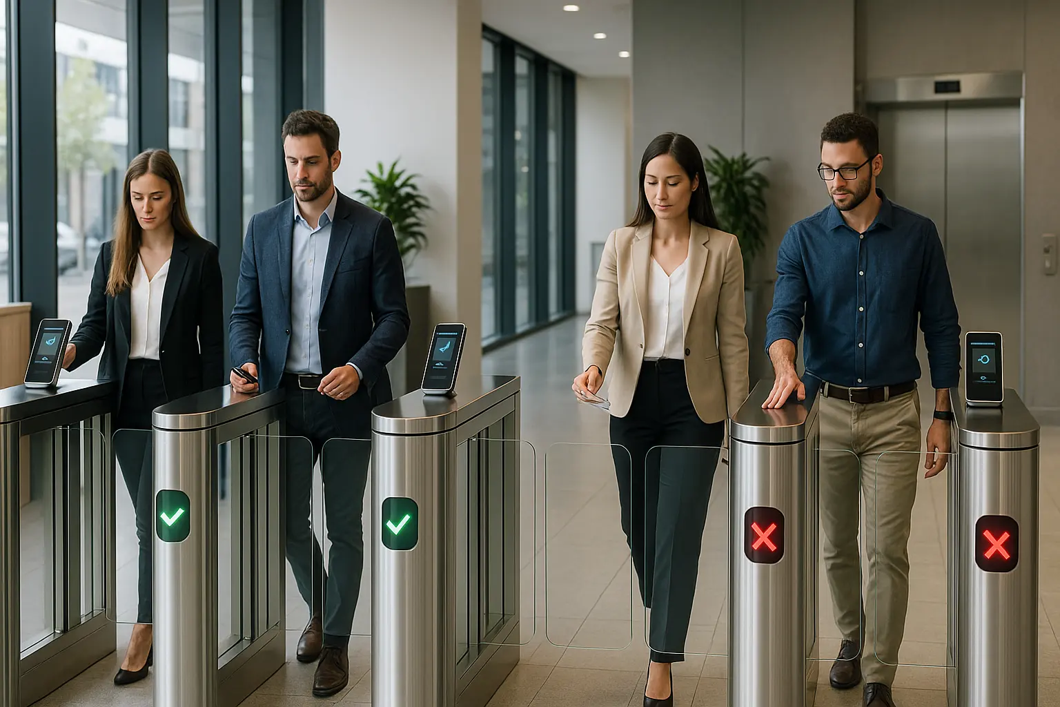 Eingang des Melbourne Smart Speed Gate-Gebäudes