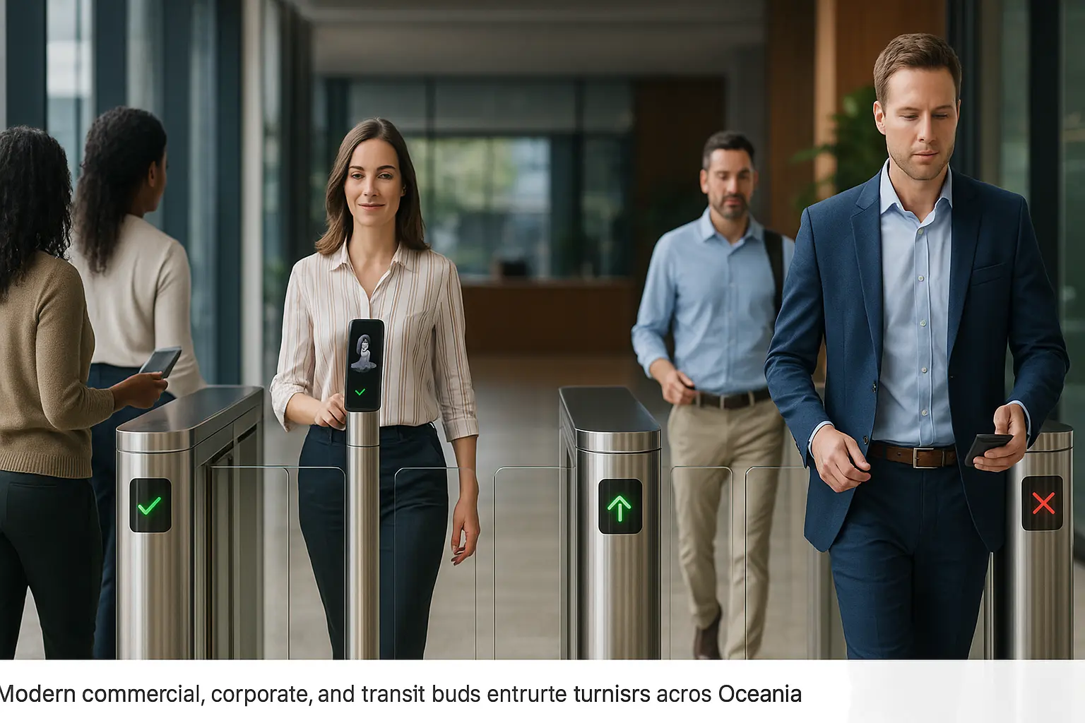 Ozeanien-Eingangs-Speedgate-Lösung