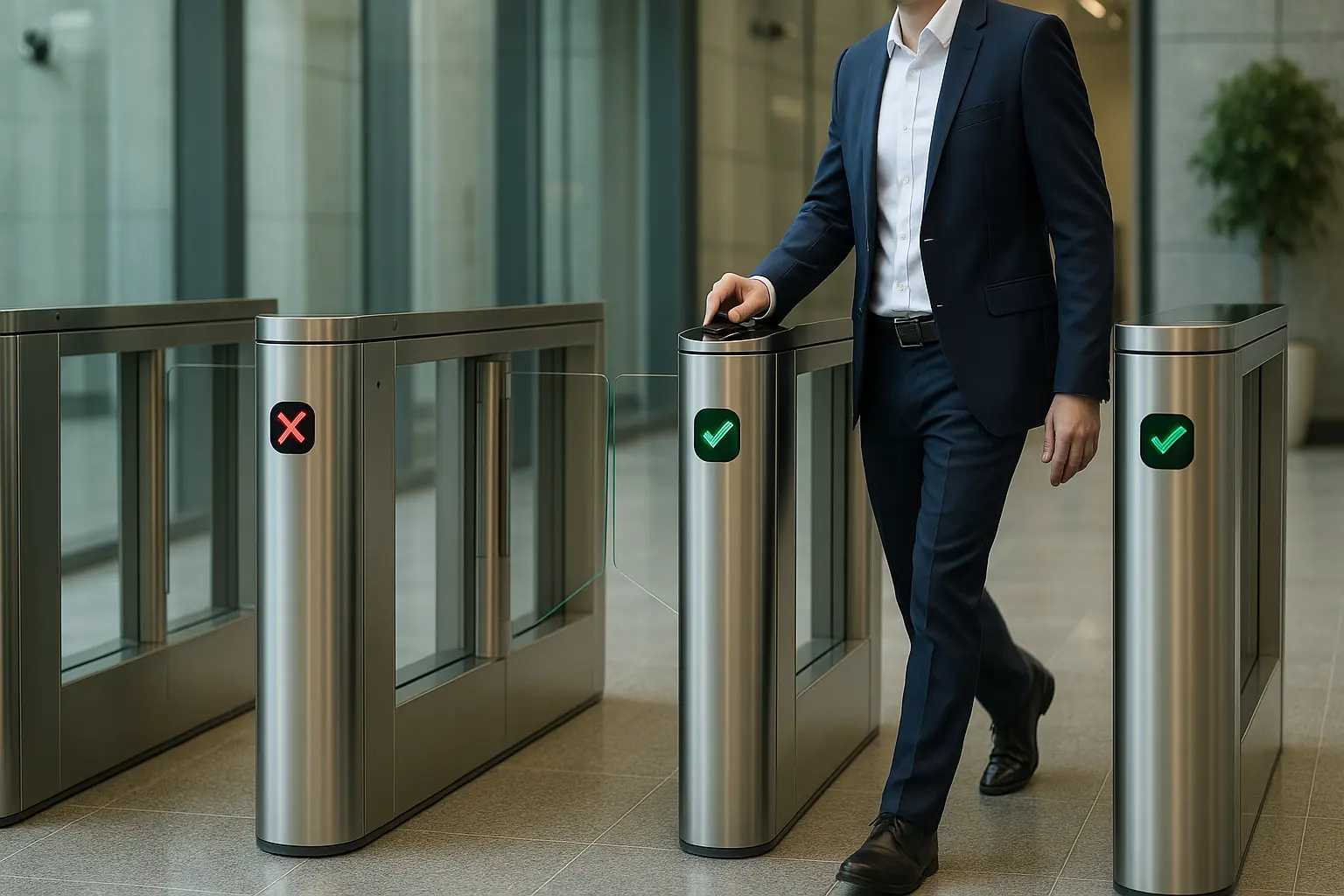 Fußgänger-Geschwindigkeitstor