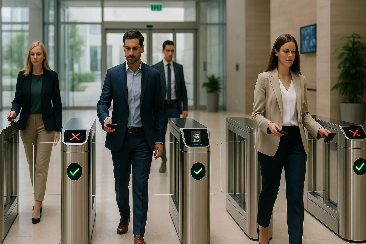 Texas-Eingangs-Speedgate-Lösung