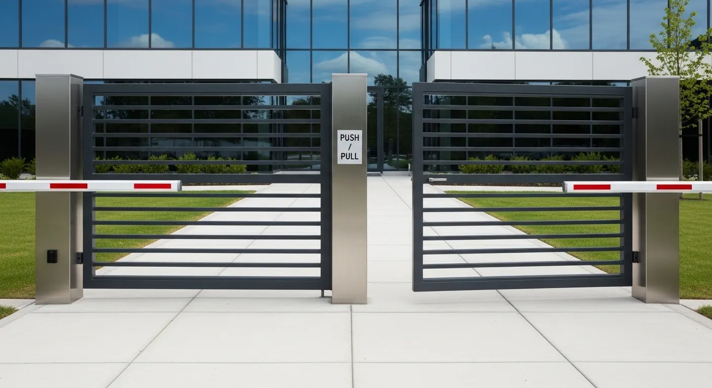 bidirektionales Schwenktor