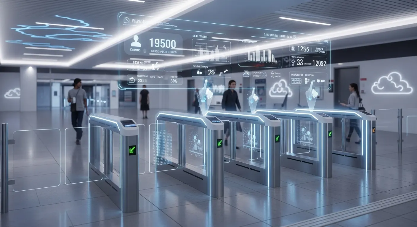 Cloud-basiertes Drehkreuz