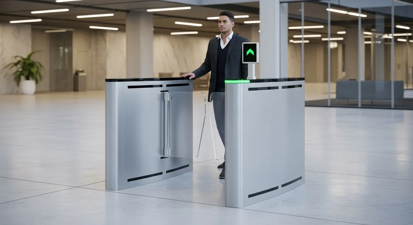 Kompakte Klappenbarriere