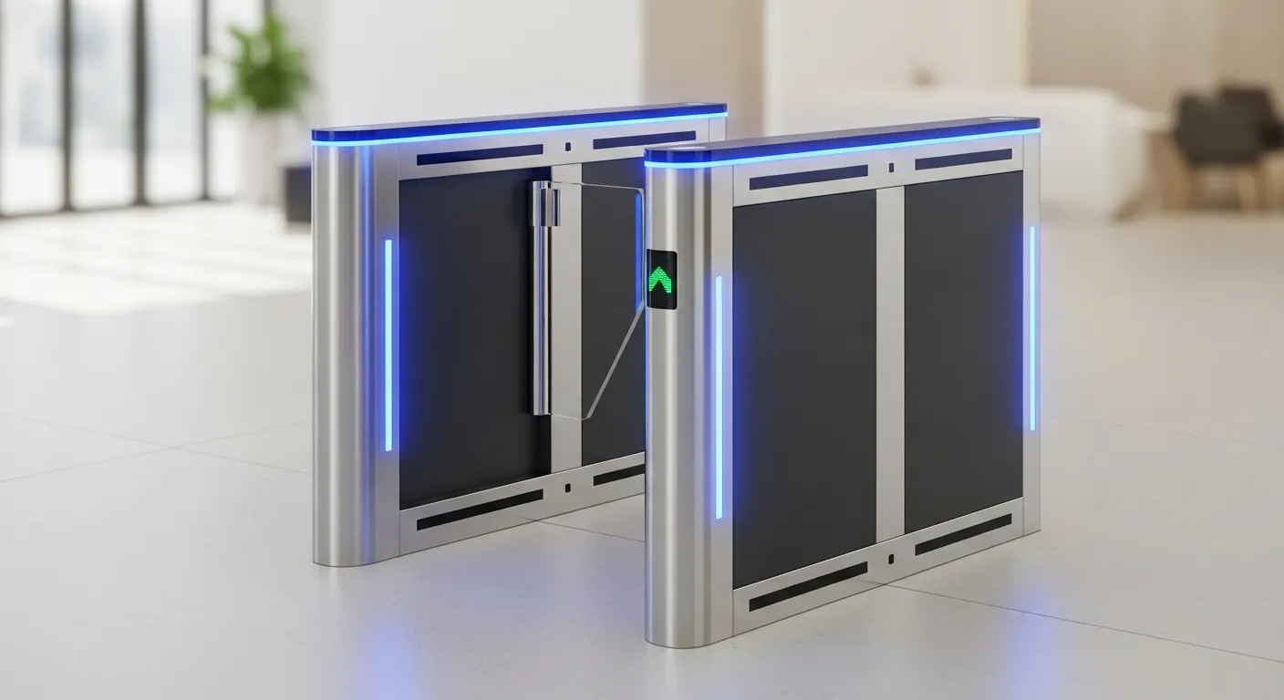 Kompaktes Klappensperrgatter