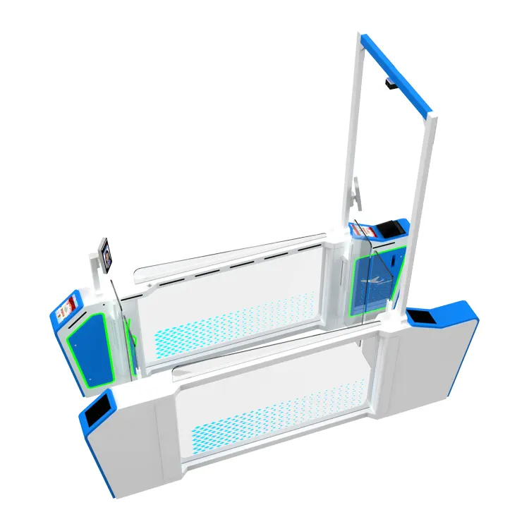 AB-Sperrtür mit Drehkreuz