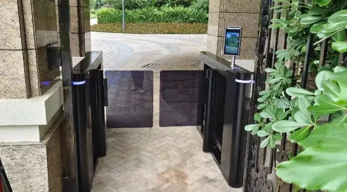 Fingerabdruck-Drehkreuz-Tor