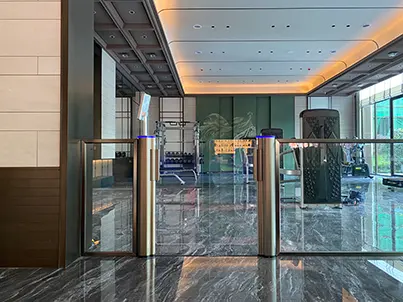 Zugangskontrolle für das Fitnessstudio