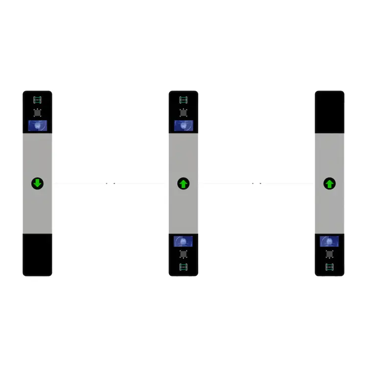 Anti-Kollisions-Drehkreuztor