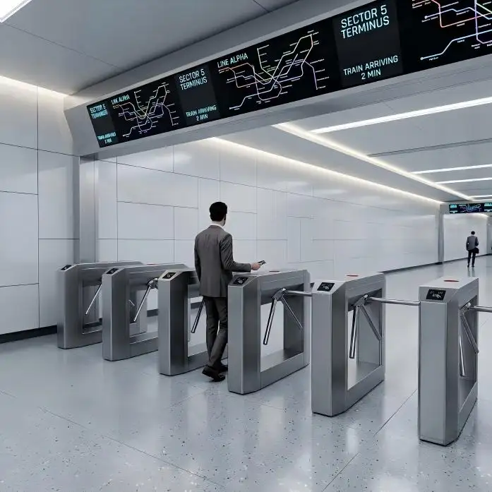 Anbieter von Drehkreuzen für Metro-Stationen